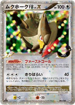 画像1: 【殿堂】ムクホーク FB Lv.X【R】（1st）状態VG