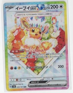 画像1: 【sv8a】イーブイex【SAR】状態EX-