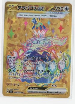 画像1: 【sv7】テラパゴスex【UR】状態VG