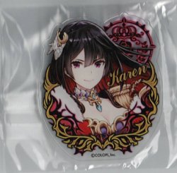 画像1: カレン　アクリルバッジ