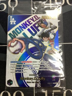 画像1: モンキー D ルフィ ドジャース 英語版 未開封