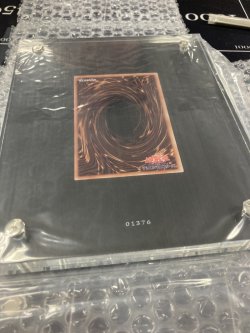 画像2: ステンレス製『ブラックマジシャンガール』シリアルナンバー01376　【実物写真】