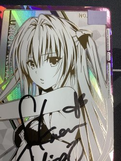 画像3: 金色の闇　ACTION POINT AP　【直筆サイン】 【シリアルナンバー入り】 ユニオンアリーナ ToLOVEる-とらぶる-【実物写真】