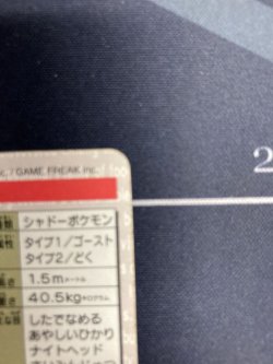 画像9: ゲンガー【カードダス】【実物写真】状態Poor