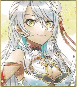 画像1: セレナ　色紙
