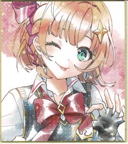 画像1: フェネッカ　色紙