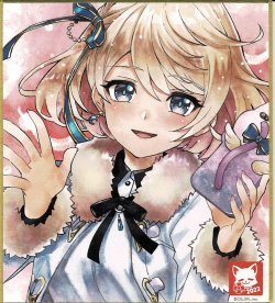 画像1: エレノア　色紙