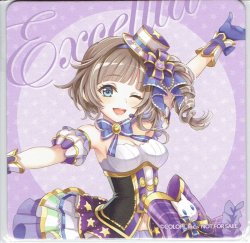 画像1: エクセリア　白猫DAY　コースター　アイドルキャッツ！ CAFE＆BAR in 原宿