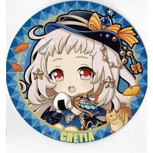 画像: 黒猫のウィズ　クレティア　丸コースター