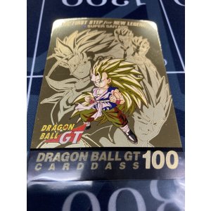 画像: 100 SUPER SAIYANS【ドラゴンボールカードダス】【実物写真】状態EX