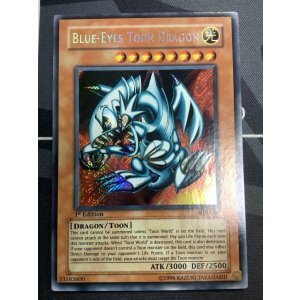 画像: ブルーアイズトゥーンドラゴン　シークレットレア  旧アジア版 状態EX