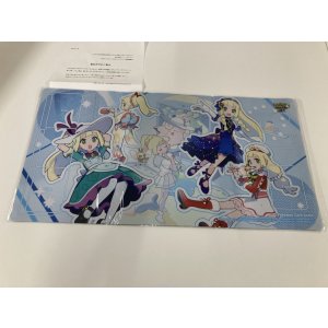 画像: おしゃれを楽しむリーリエ　プレイマット　(ポケモンマスターズEX)　当選通知書付き【実物写真】