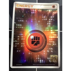 画像: 闘エネルギー  (ポケモンカード クリーチャーズデッキ 25th クリエイター配布品) 状態NM【実物写真】