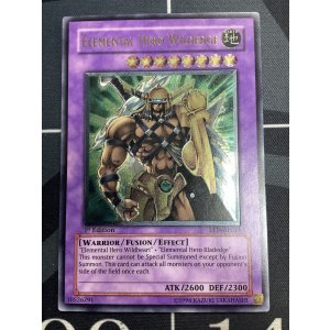 画像: ELEMENTAL HERO WILDEDGE (E・HEROワイルド ジャギーマン) アジア版 レリーフ 状態NM-【実物写真】