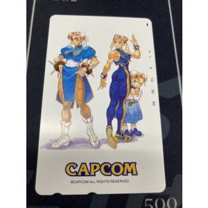 画像: 春麗柄【テレホンカード】【CAPCOM】【実物写真】