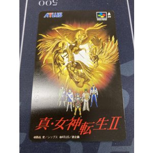 画像: 真・女神転生II柄【テレホンカード】【アトラス】【実物写真】
