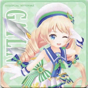 画像: 黒猫のウィズ　ガトリン　白テニDAY　コースター　アイドルキャッツ！ CAFE＆BAR in 原宿