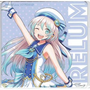 画像: リルム 白テニDAY コースター アイドルキャッツ! CAFE&BAR in 原宿