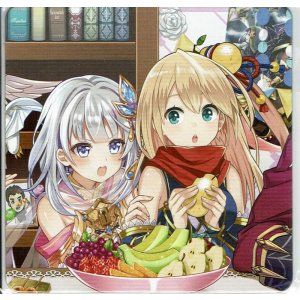 画像: ティナ&フラン　コースター　白猫TCG第5弾『新月の覚醒者』購入特典