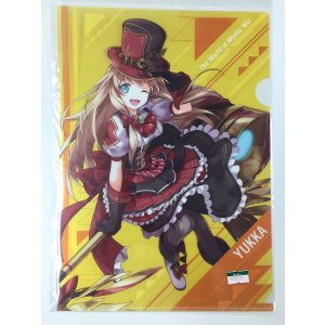 画像: 白猫　クリアファイル　ユッカ