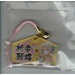 画像: 白猫　エレノア　根付絵馬アクリルストラップ