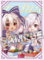 画像1: 第5弾コースターイラスト「ヨシュア&ミレイユ」カードプロテクター(5枚1組)