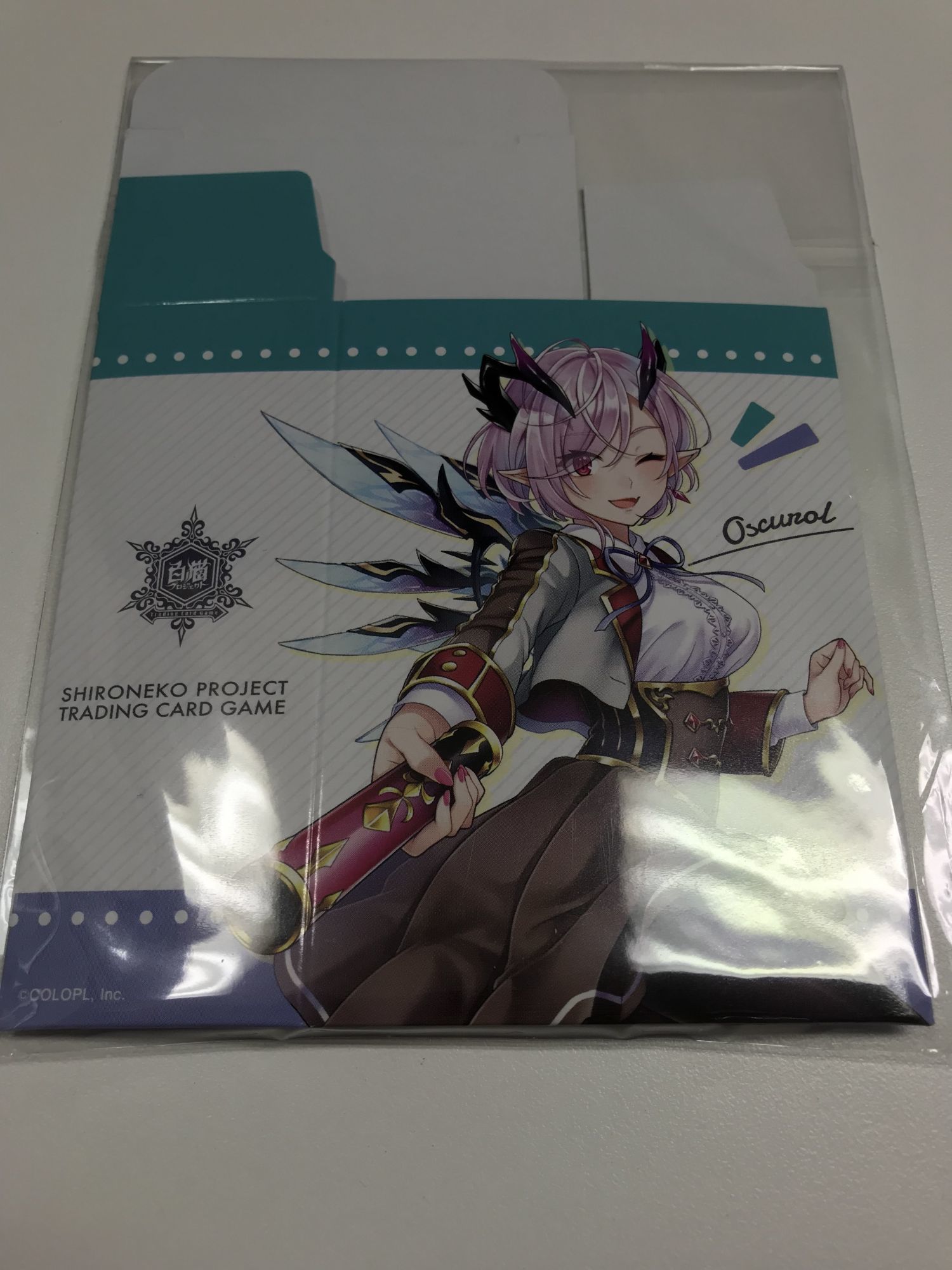 オスクロル 特製紙デッキケース 白猫tcgスターター02 スタートダッシュ 発売記念体験会限定 Enndal Games2