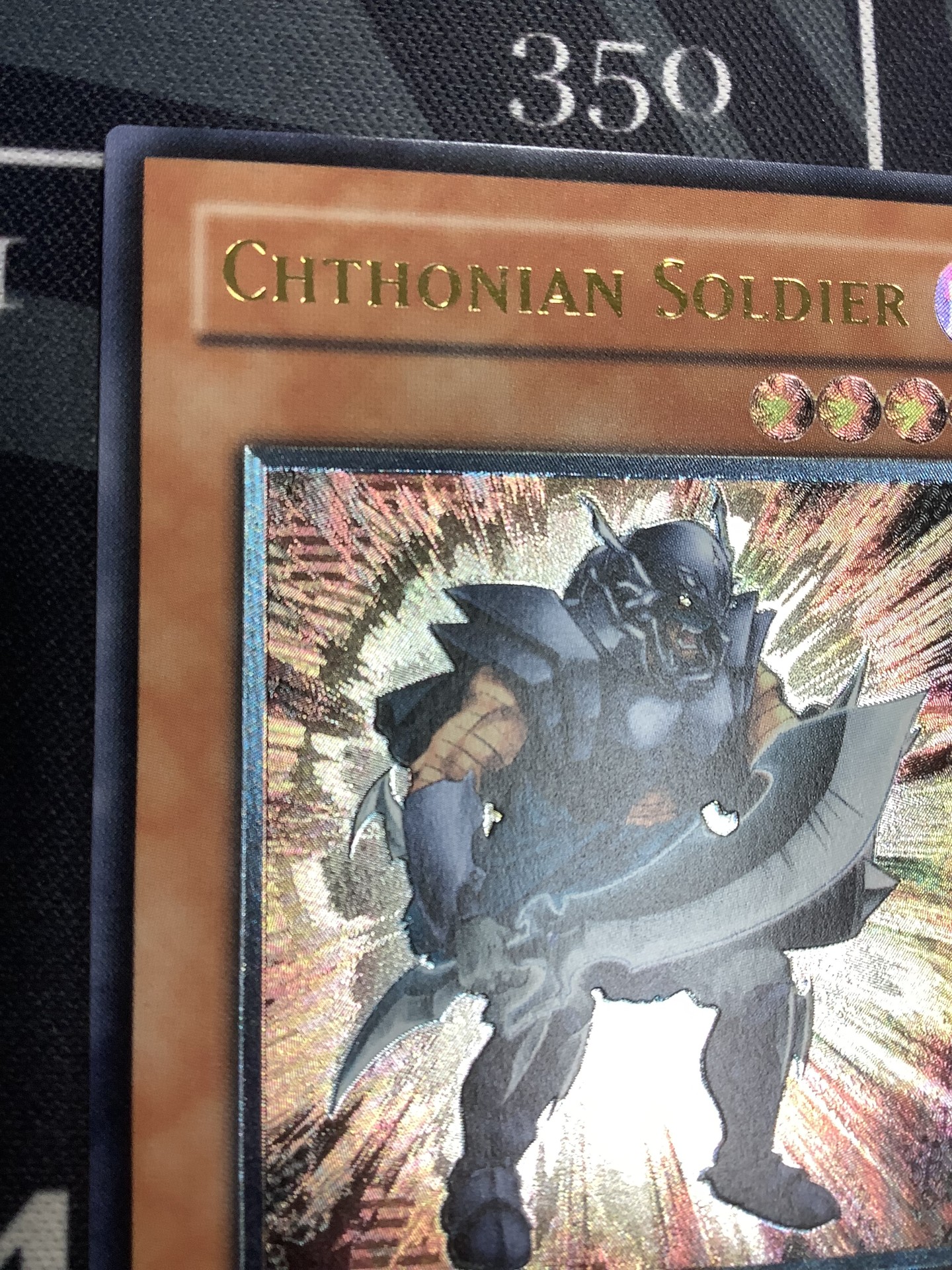 画像2: 地獄戦士 CHTHONIAN SOLDIER レリーフ アジア版　1stED 状態EX+  【実物写真】