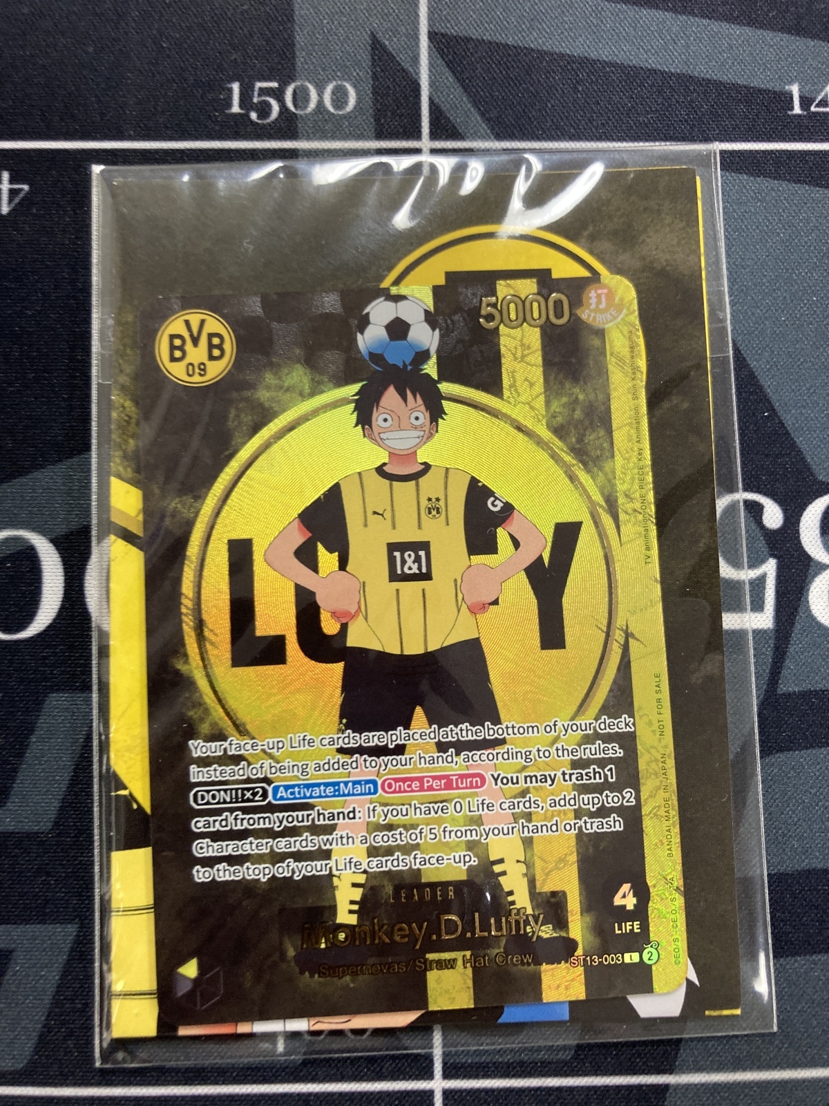 画像1: モンキー・D・ルフィ【ドルトムントプロモ】【英語版】【実物写真】