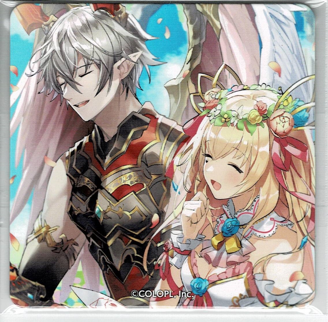 画像1: 黒猫のウィズ　アルドベリク　ルシエラ　コースター