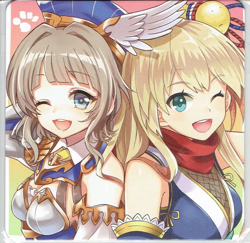 画像1: エクセリア＆フラン　コースター　白猫TCGフェスティバル
