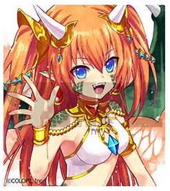 画像1: テトラ　ミニ色紙　白猫TCGブースター第9弾「夜明けを導く者」購入特典